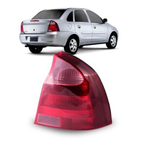 Lanterna Traseira Corsa Sedan 2008 2009 2010 Ré Rosa Lado Direito