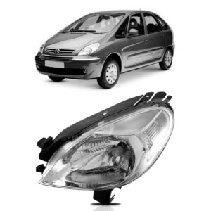 Farol Picasso 05/10 Eletrico Sem Motor Lente Lisa 1ª Linha Direito/passageiro