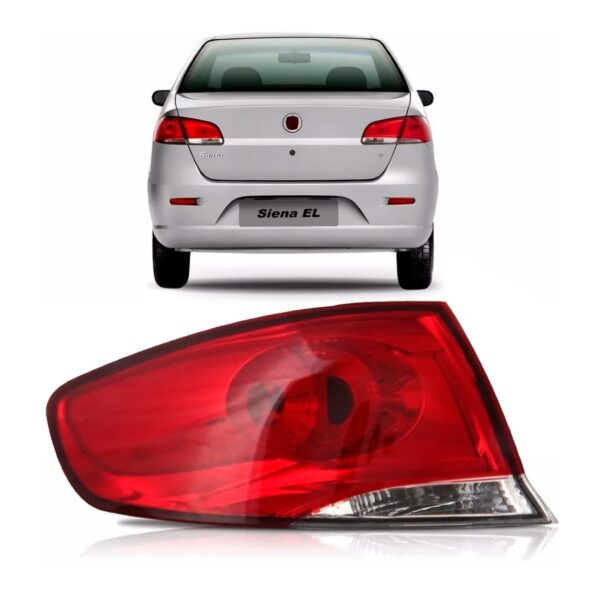 Lanterna Traseira Siena 2008 2009 2010 2011 2012 2013 Lado Esquerdo