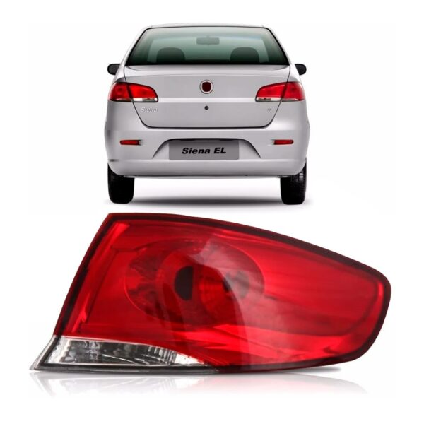 Lanterna Traseira Siena 2008 2009 2010 2011 2012 2013 Lado Direito