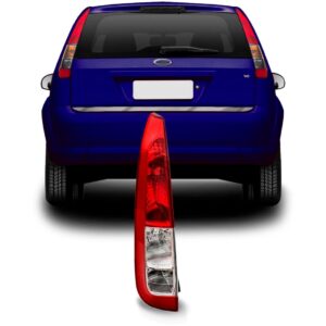 Lanterna Traseira Fiesta Hatch 2008 A 2009 Bicolor Lado Esquerdo