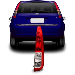 Lanterna Traseira Fiesta Hatch 2008 A 2009 Bicolor Lado Direito