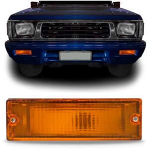 Sinaleira Seta Parachoque L200 1993 94 95 96 97/2001 Ambar Lado Esquerdo