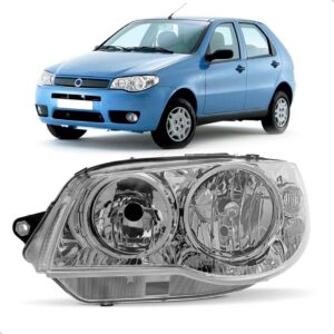 Farol Palio 2004 05 06 07 08 09 10 11 12 2013 Cromado Lado Esquerdo