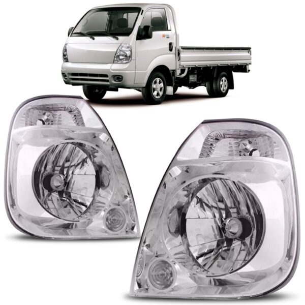 Farol Kia Bongo 2005 2006 2007 2008 2009 2010 2011 1ª Linha - Direito/passageiro