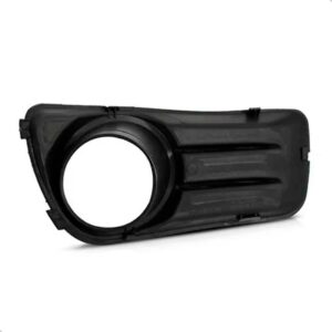 Moldura Milha Palio 2009 2010 2011 2012 Com Furo Cinza Lado Esquerdo