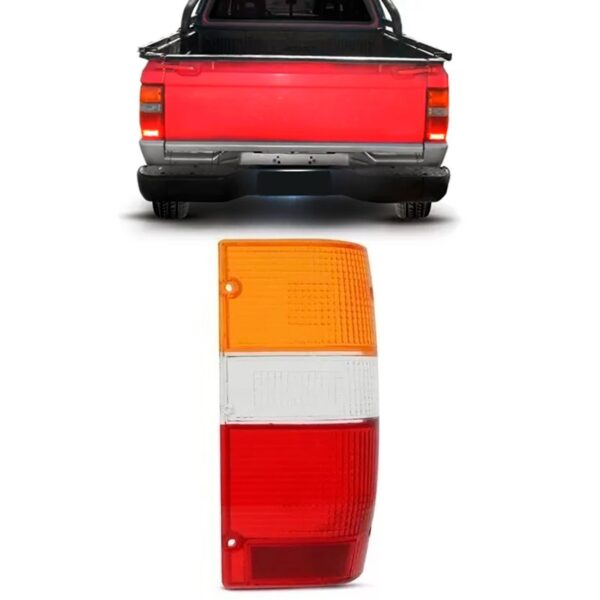 Lente Lanterna Traseira L200 1992 A 2003 Tricolor C/garantia Lado Direito