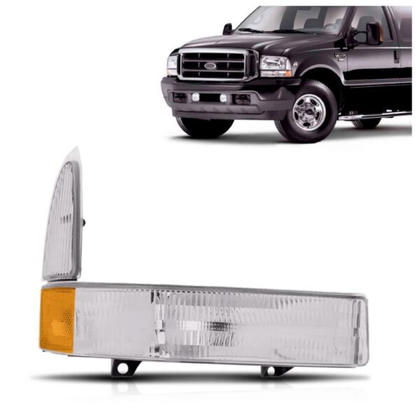 Sinaleira Seta F250 1999 2000 2001 02 03 04 2005 Luz Âmbar Lado Direito