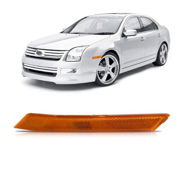 Lanterna Sinaleira Lateral Fusion 05 06 07 08 Ambar 1ª Linha - - Esquerdo