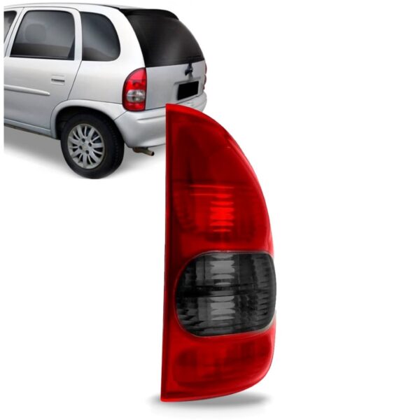 Lanterna Traseira Corsa 4 Portas 2000 2001 A 2003 Hatch Fumê Lado Direito