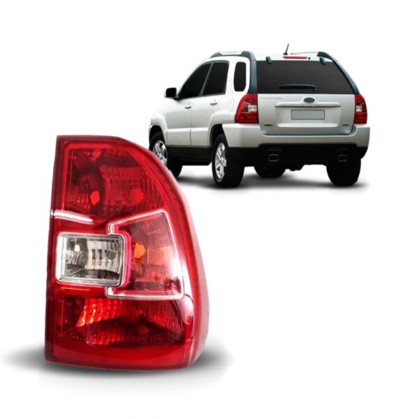Lanterna Traseira Sportage Ex / Lx 2009 A 2010 Pisca Rosa Lado Direito