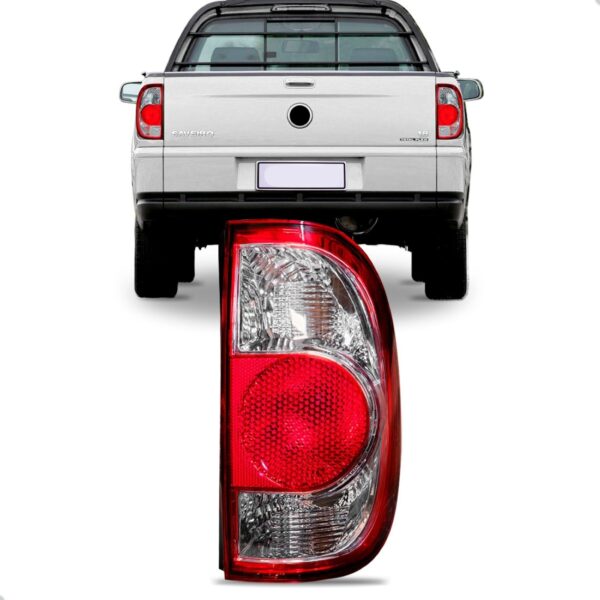 Lanterna Traseira Vw Saveiro G4 2006 2007 08 A 2012 Cristal Lado Direito