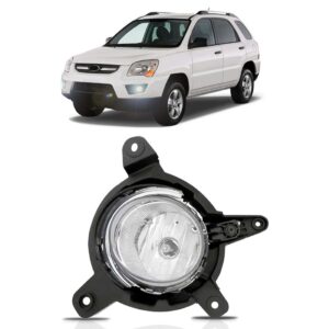 Farol Milha Auxiliar Sportage 09 10 11 Com Lâmpada 1ª Linha Direito Passageiro
