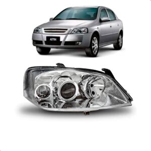 Farol Manual Astra 2003 A 2012 Cromado 1ª Linha Direito/passageiro