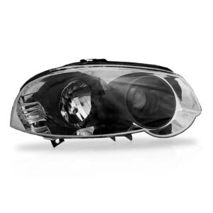 Farol Palio 10 A 12 Siena 08 A 12 Cromado Aro Preto 1ª Linha - Direito/passageiro