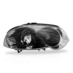 Farol Palio Siena Strada 08 A 11 Mascara Negra Fume 1ª Linha - Esquerdo/motorista