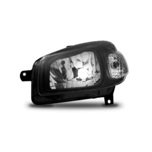 Farol Uno Vivace 11 12 13 14 Mascara Negra Black R 1ª Linha - Esquerdo/motorista