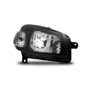 Farol Uno Vivace 11 12 13 14 Mascara Negra Black R 1ª Linha - Direito/passageiro