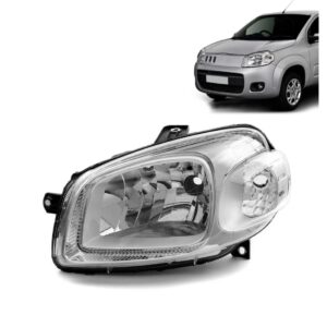 Farol Uno Way Attractive Vivace Economy 2011 A 2014 Cromado Lado Esquerdo