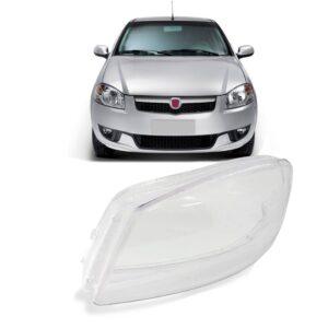 Lente Farol Palio 2008 2009 2010 2011 2012 2013 Reta Lado Esquerdo