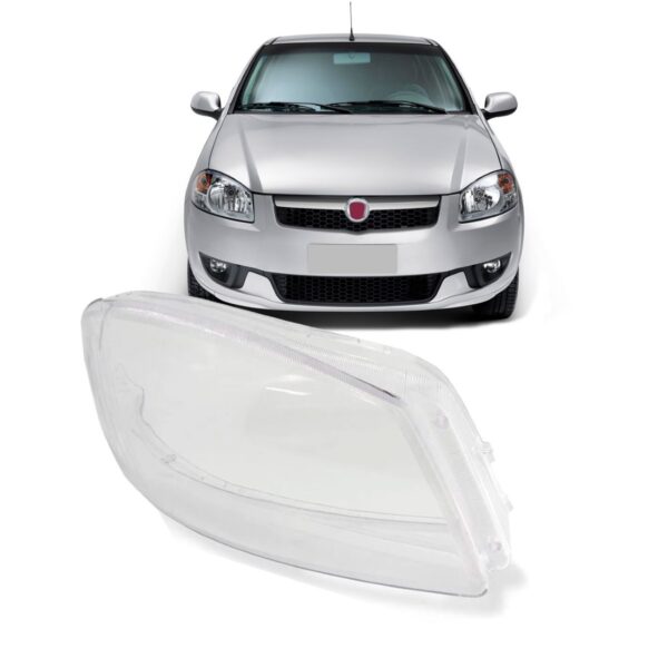 Lente Farol Palio 2008 2009 2010 2011 2012 2013 Reta Lado Direito