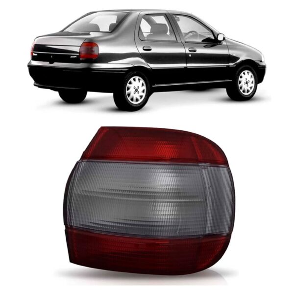 Lanterna Traseira Siena 1997 1998 1999 2000 Fumê C/ Garantia Lado Direito