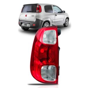 Lanterna Traseira Uno 2011 2012 2013 2014 Bicolor Lado Esquerdo
