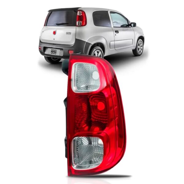 Lanterna Traseira Uno 2011 2012 2013 2014 Bicolor Lado Direito