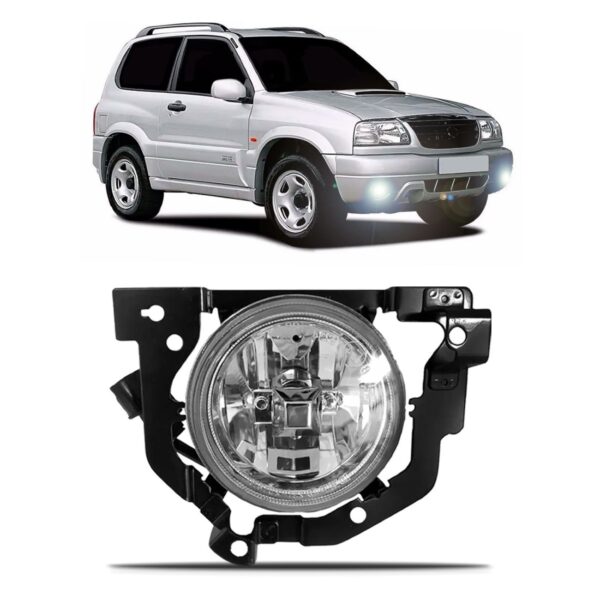 Farol Milha Auxiliar Grand Vitara Tracker 1999 A 08 1ª Linha - - Esquerdo Motorista