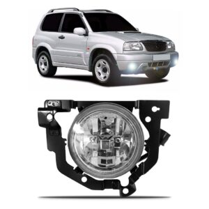 Farol Milha Auxiliar Grand Vitara Tracker 1999 A 08 1ª Linha - - Direito Passageiro