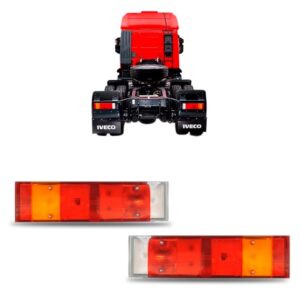 Sinaleira Stralis Eurocargo 2008 A 2013 C/ Luz Placa Ld/le Tricolor