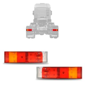 Sinaleira Stralis Eurocargo 2008 A 2013 C/ Luz Placa Ld/le Tricolor