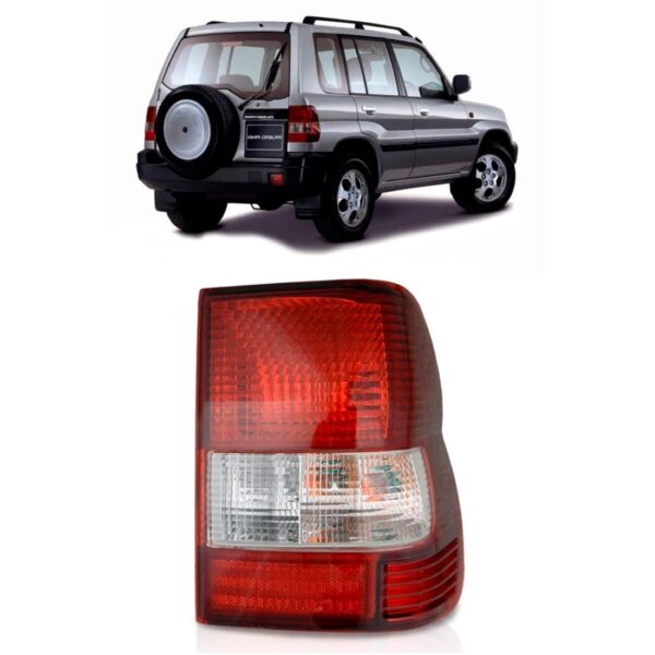 Lanterna Traseira Pajero Tr4 2004 A 2006 Quadrada Lado Esquerdo