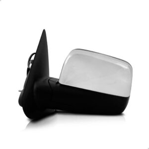 Retrovisor Ranger 2005 A 2009 Eletrico Capa Cromada Lado Esquerdo