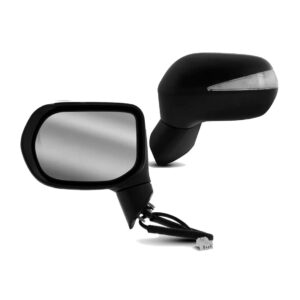 Retrovisor Civic 2006 A 11 Eletrico C/ Sinaleira Preto Liso Lado Esquerdo