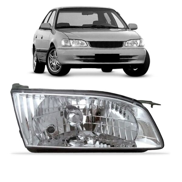 Farol Corolla Brasileiro 1998 1999 2000 2001 2002 1ª Linha - Direito/passageiro