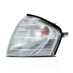 Lanterna Dianteira Mercedes C220 94 A 00 Cristal 1ª Linha Esquerdo Motorista