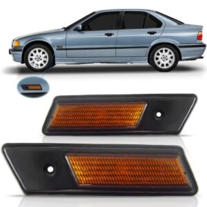 Lanterna Pisca Lateral Paralama Bmw 91 A 97 Cristal 1ª Linha Esquerdo