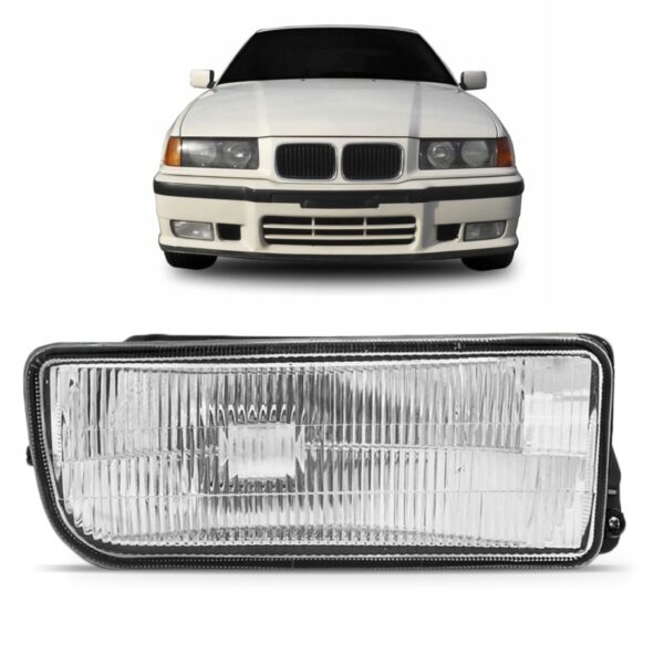 Farol Milha Auxiliar Bmw Serie 3 1991 1992 93 94 95 96 1997 Lado Direito