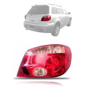 Sinaleira Traseira Airtrek 2005 2006 Vermelha E Rosa Lado Direito