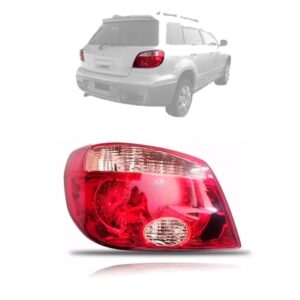 Sinaleira Traseira Airtrek 2005 2006 Vermelha E Rosa Lado Esquerdo