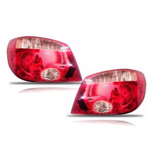 Sinaleira Traseira Airtrek 2005 2006 Vermelha E Rosa Lado Esquerdo