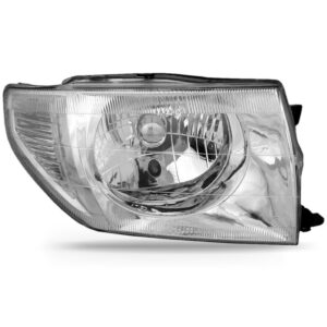 Farol Pajero Tr4 2004 2005 2006  Cromado Lado Direito Direito