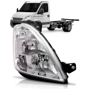 FAROL IVECO DAILY 2008 A 2014 ELETRICO C/MOTOR C/AUXILIAR LD
