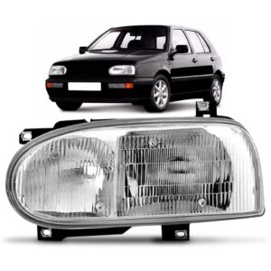 Farol Para Iveco Daily 2008 09 10 11 2020 Elétrico C/motor Lado Esquerdo