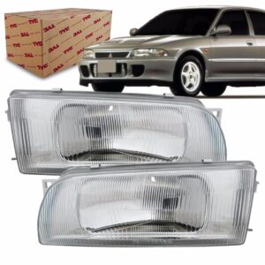 Farol Mitsubishi Lancer 1993 1994 1995 1ª Linha Esquerdo/motorista