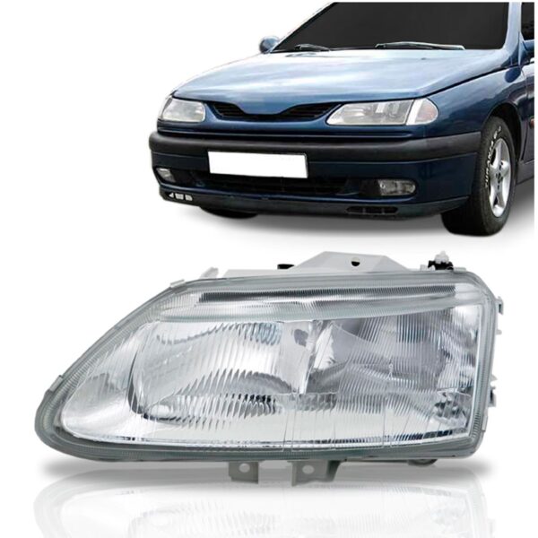 Farol Renault Para Laguna 1994 1995 1996 1997 1998 1ª Linha Esquerdo/motorista
