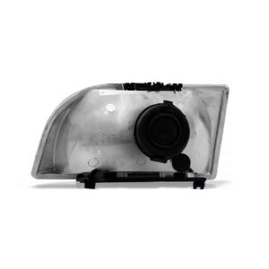 Farol Ford Fiesta 1994 1995 1996 Cromado 1ª Linha - Direito/passageiro