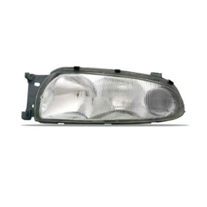 Farol Para Ford Fiesta 98 99 Cromado Pisca Cristal 1ª Linha Esquerdo/motorista