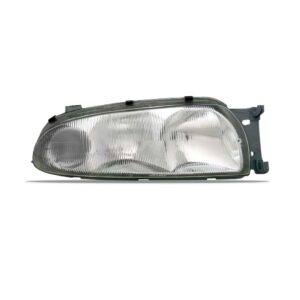 Farol Para Ford Fiesta 98 99 Cromado Pisca Cristal 1ª Linha Direito/passageiro